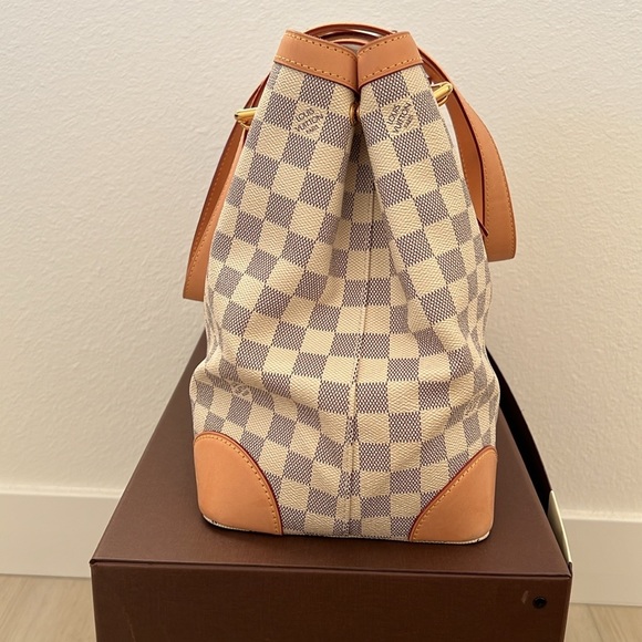 Hampstead damier azur MM tote - Picture 14 of 16